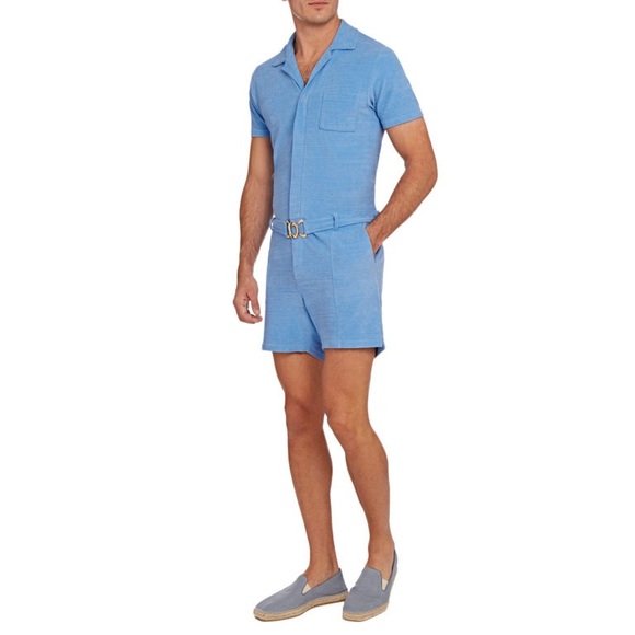 Orlebar Brown Blue Men's Pants - Picture 1 of 13